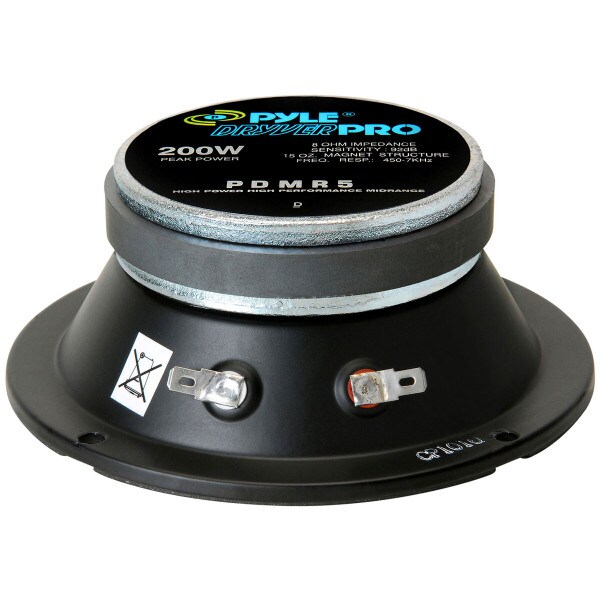 Main product image for Pyle PDMR5 5" Sealed Back Midrange 292-200